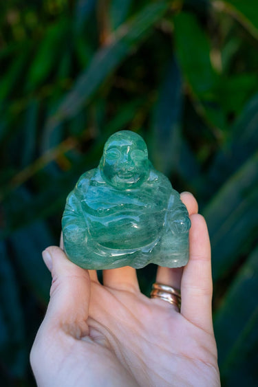 Fluorite Buddha